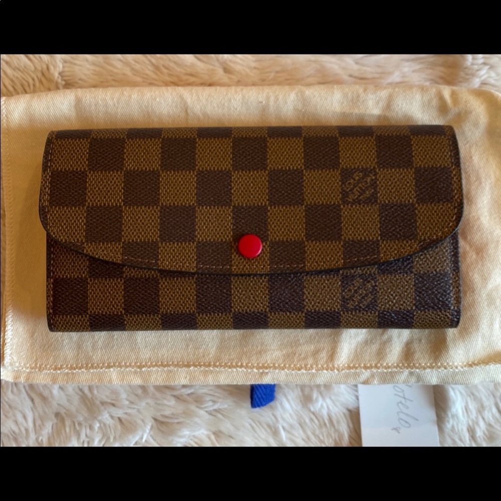 LOUIS VUITTON SPEEDY BANDOULIERE 25 and EMILIE WALLET DAMIER EBENE - Picture 11 of 16